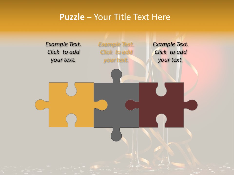 Ball Red Wine PowerPoint Template