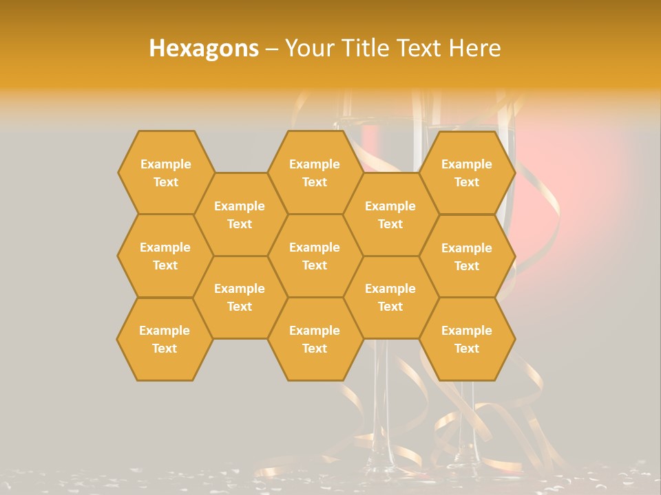 Ball Red Wine PowerPoint Template