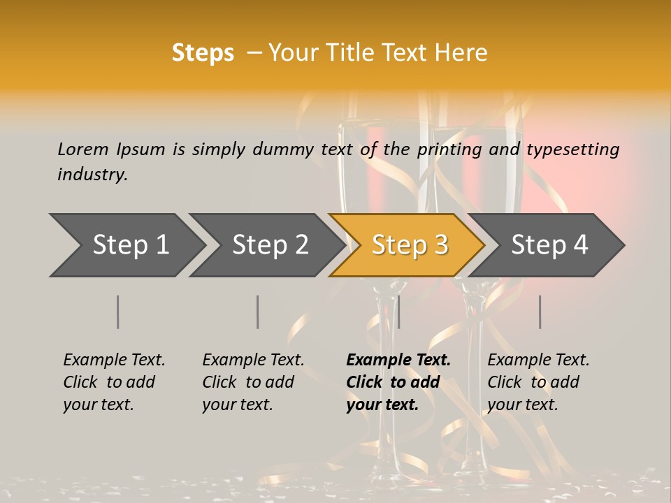 Ball Red Wine PowerPoint Template