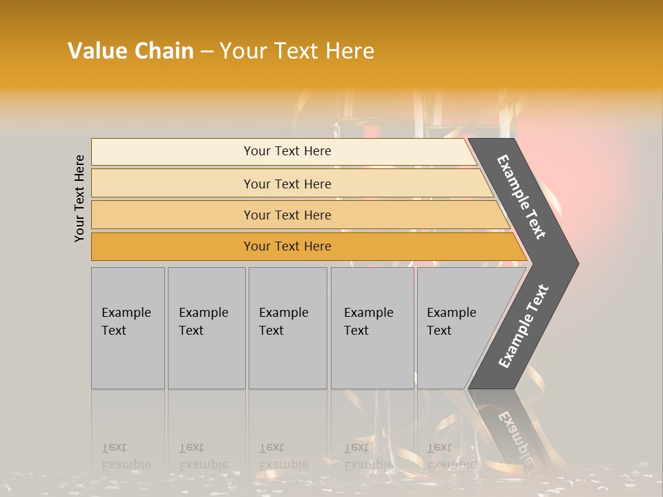 Ball Red Wine PowerPoint Template