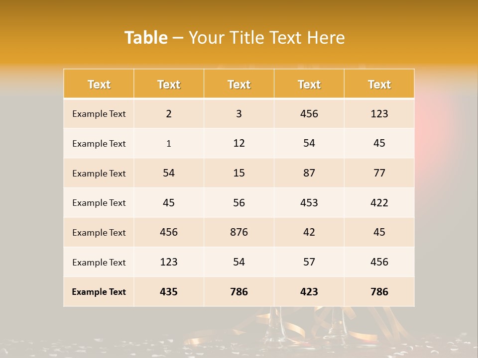 Ball Red Wine PowerPoint Template