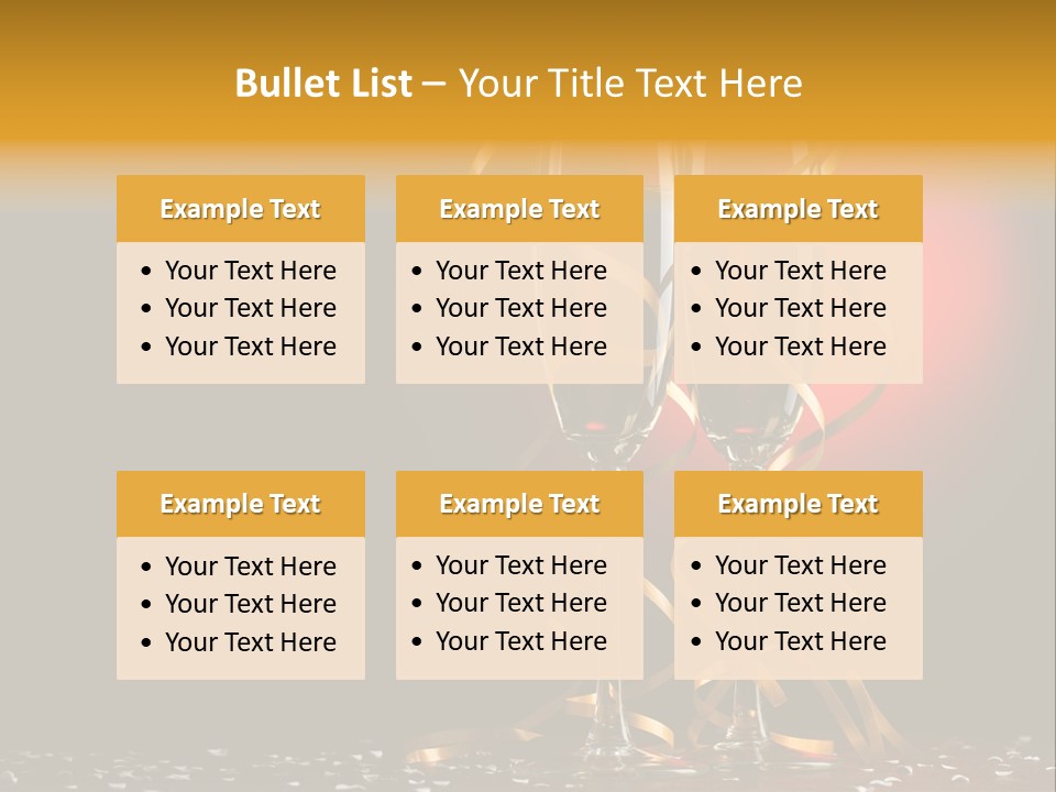 Ball Red Wine PowerPoint Template