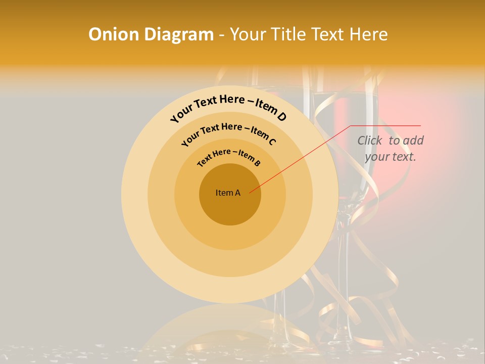 Ball Red Wine PowerPoint Template