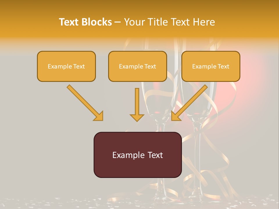 Ball Red Wine PowerPoint Template