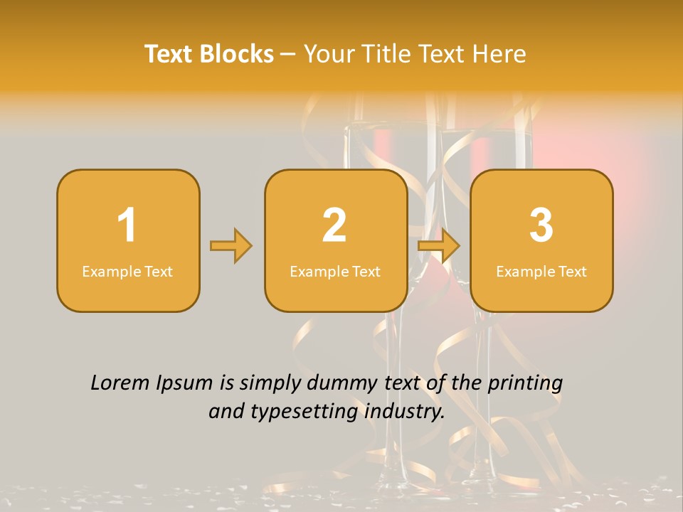 Ball Red Wine PowerPoint Template