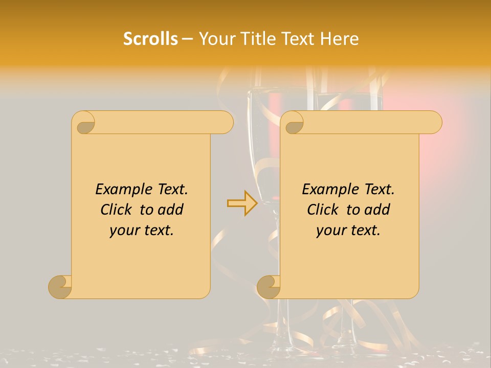 Ball Red Wine PowerPoint Template