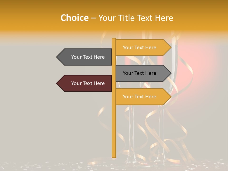 Ball Red Wine PowerPoint Template