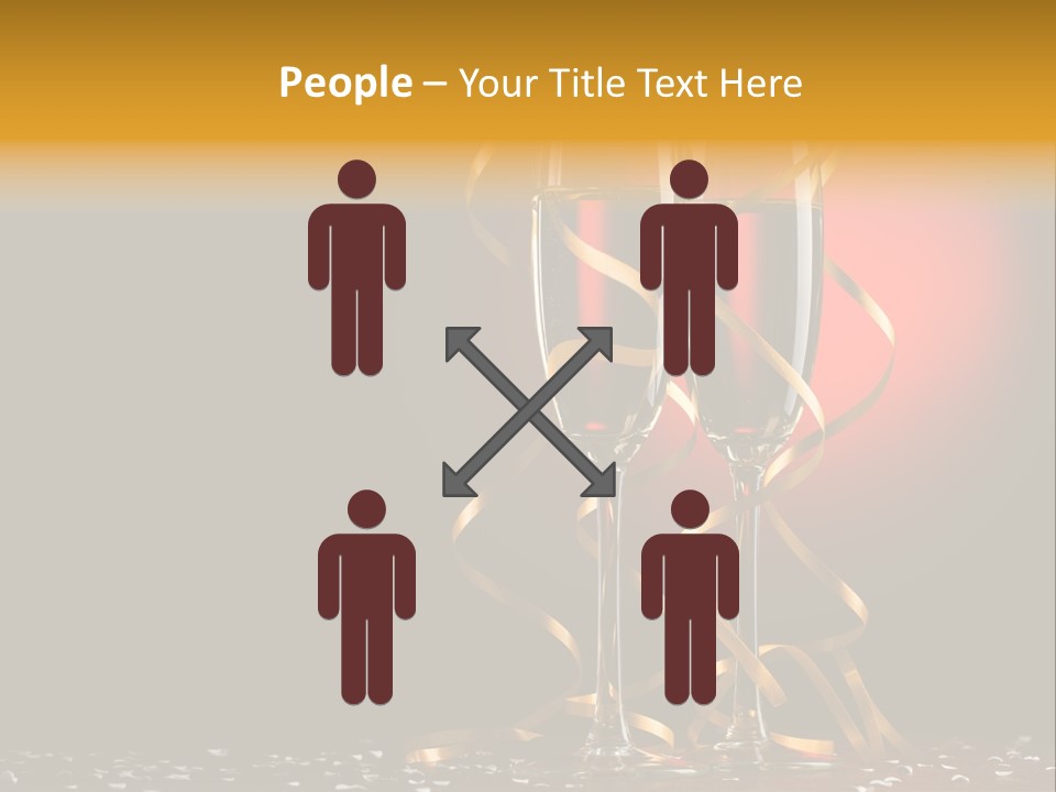 Ball Red Wine PowerPoint Template