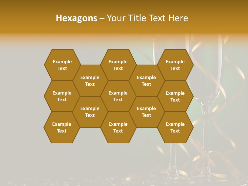 Confetti White Winter PowerPoint Template