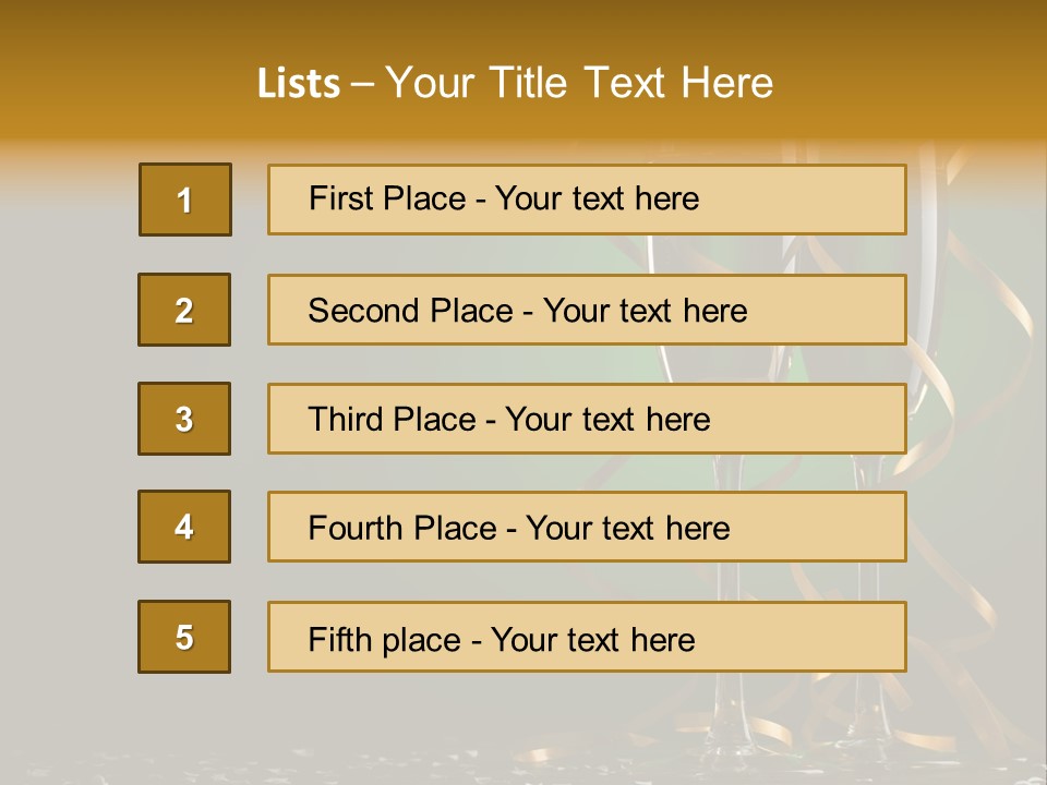 Confetti White Winter PowerPoint Template