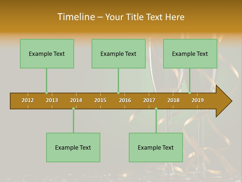 Confetti White Winter PowerPoint Template