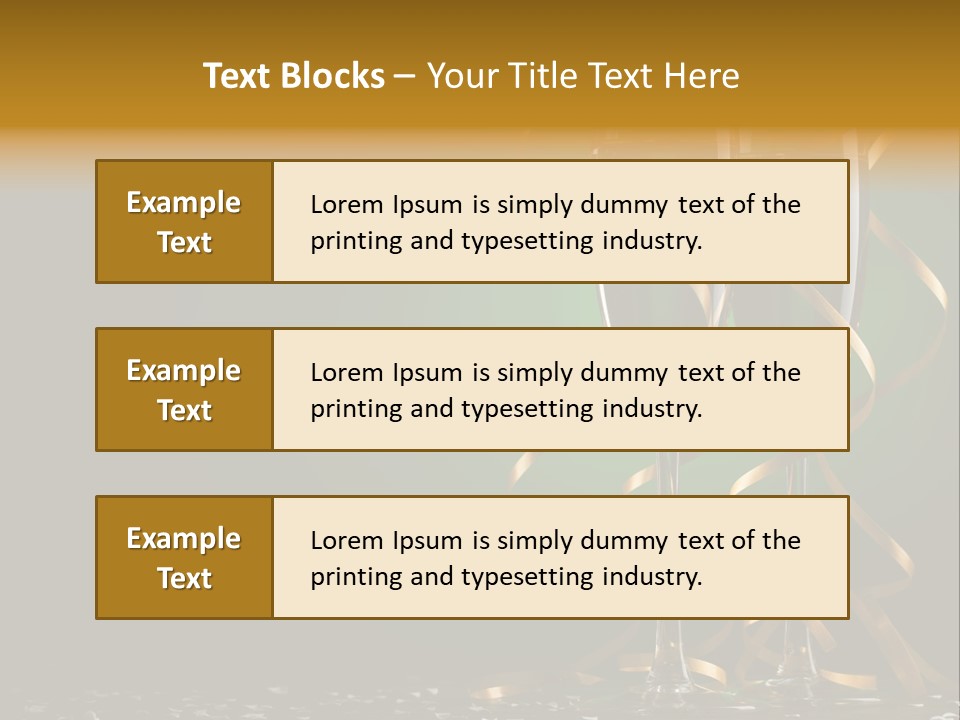 Confetti White Winter PowerPoint Template