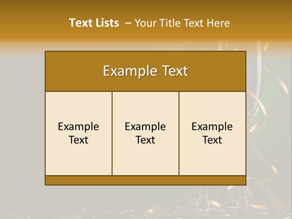 Confetti White Winter PowerPoint Template