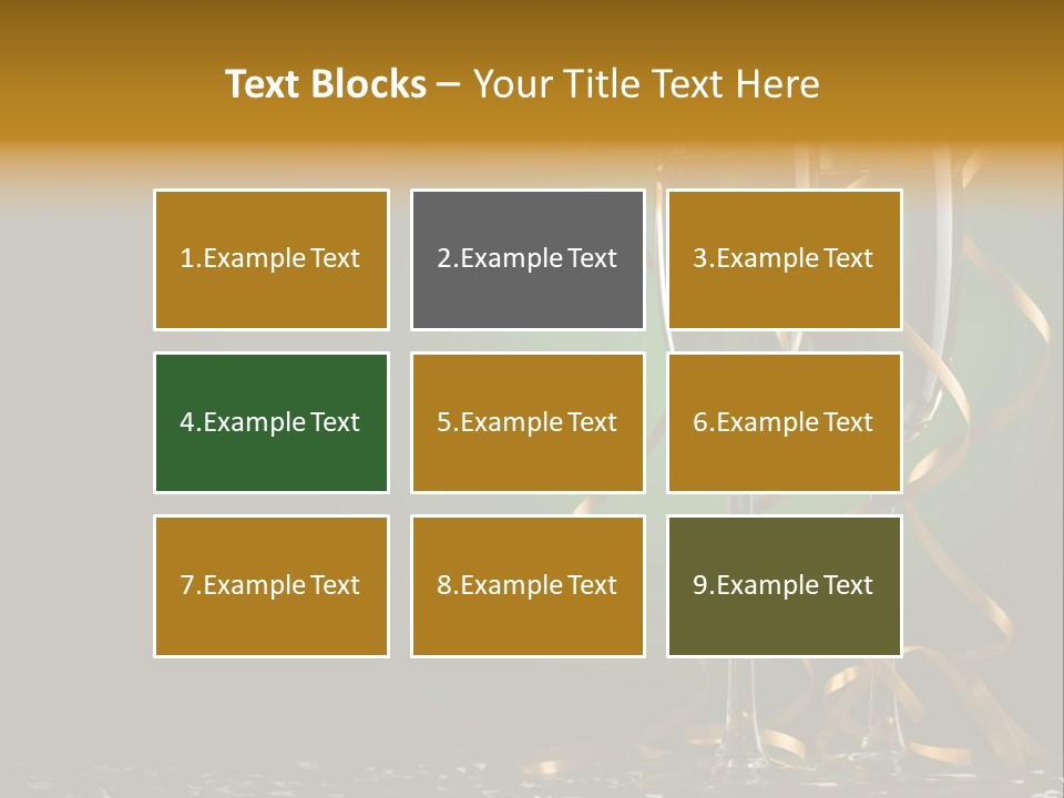 Confetti White Winter PowerPoint Template