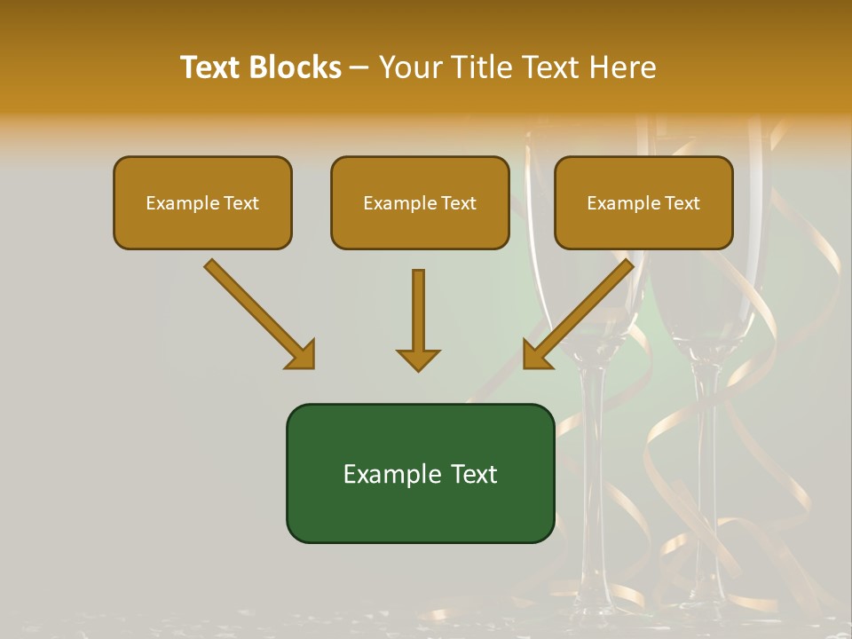 Confetti White Winter PowerPoint Template