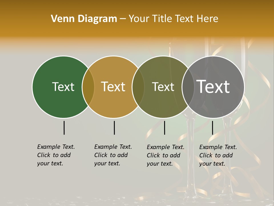 Confetti White Winter PowerPoint Template