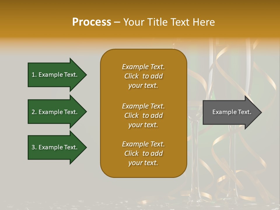 Confetti White Winter PowerPoint Template