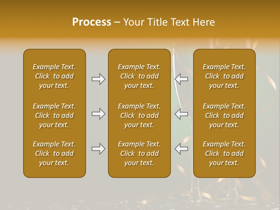 Confetti White Winter PowerPoint Template