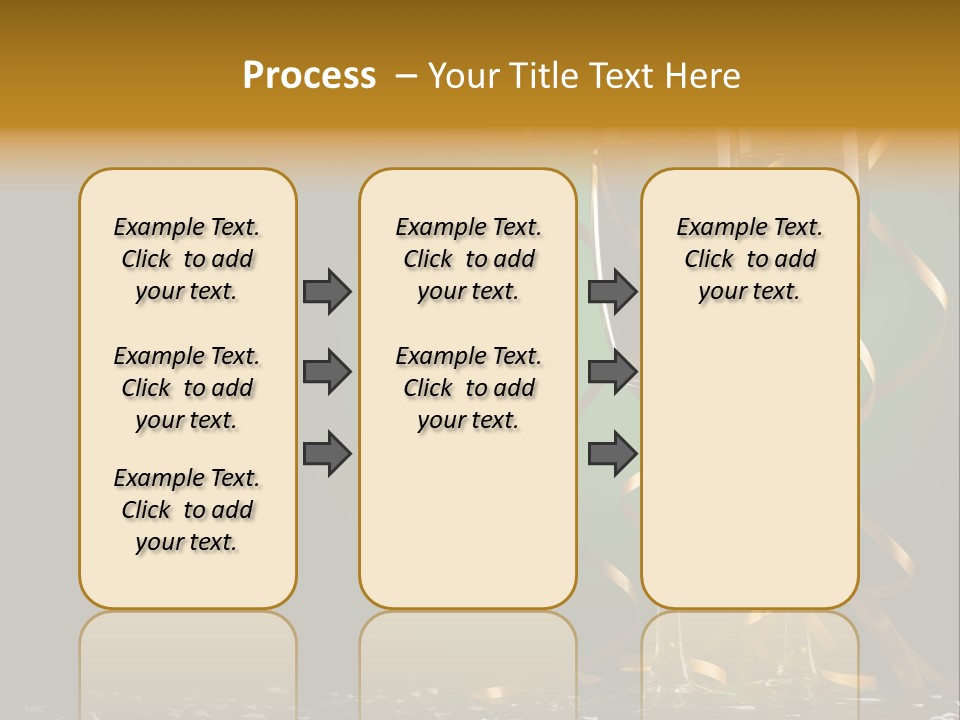 Confetti White Winter PowerPoint Template