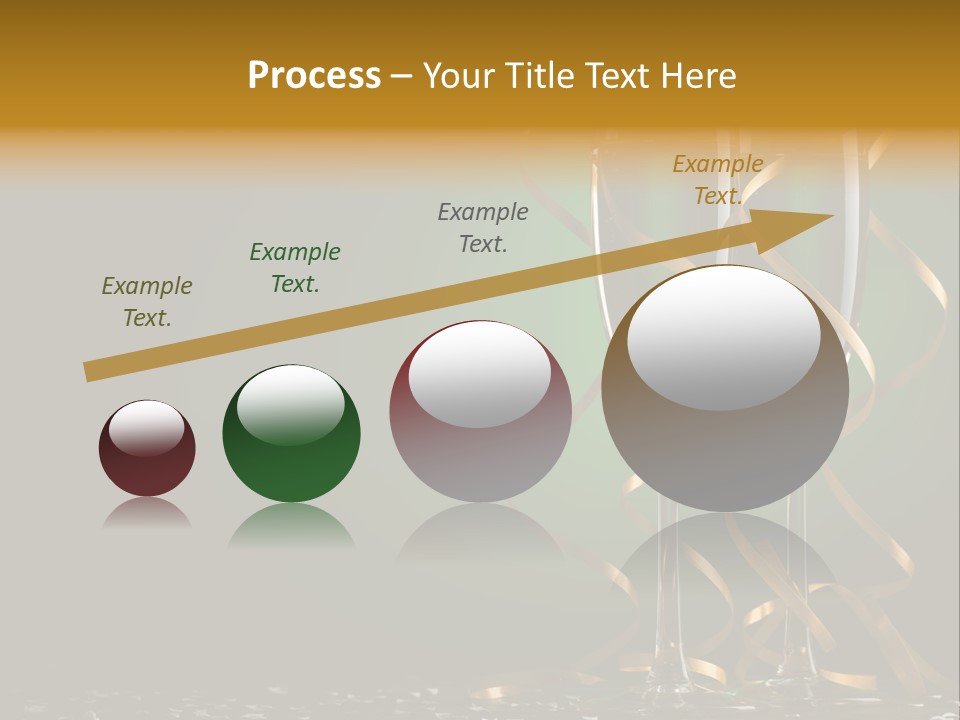 Confetti White Winter PowerPoint Template