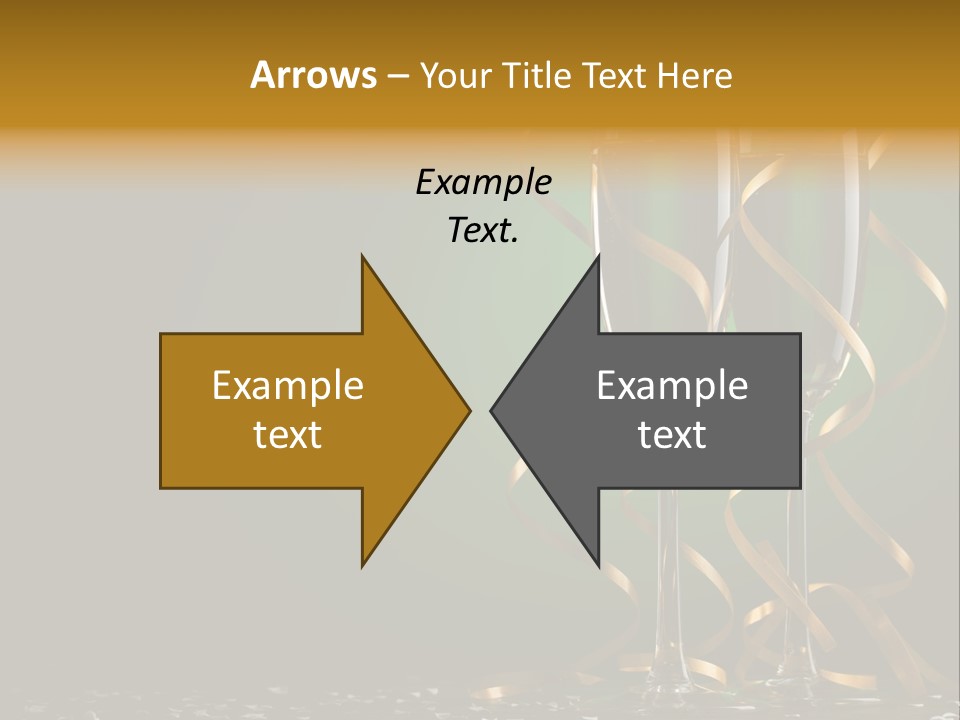 Confetti White Winter PowerPoint Template