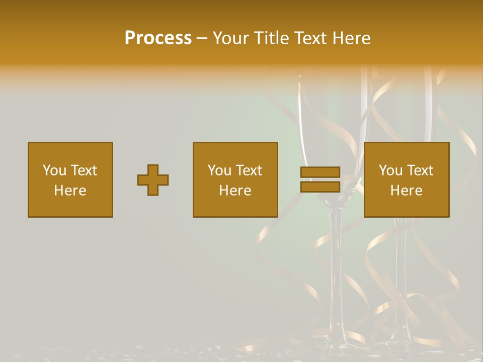 Confetti White Winter PowerPoint Template