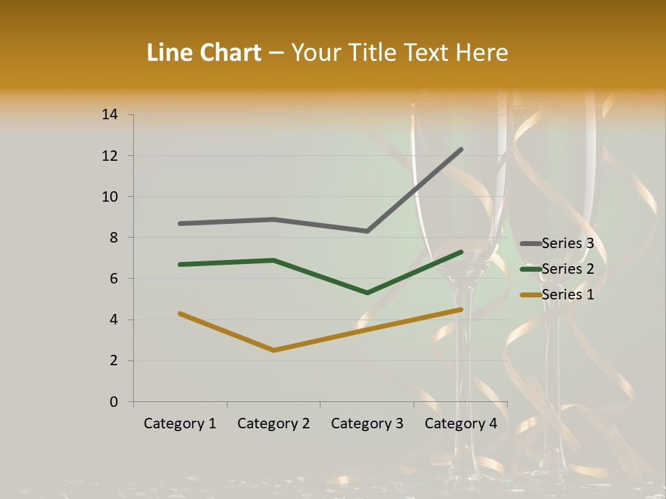 Confetti White Winter PowerPoint Template