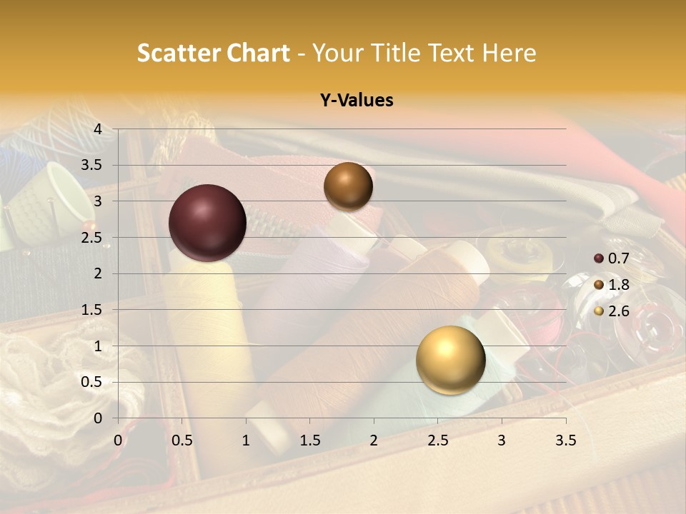 Twisted Thread Textile Processing Wood Box PowerPoint Template