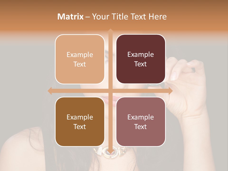 Debts Luck Gamble PowerPoint Template