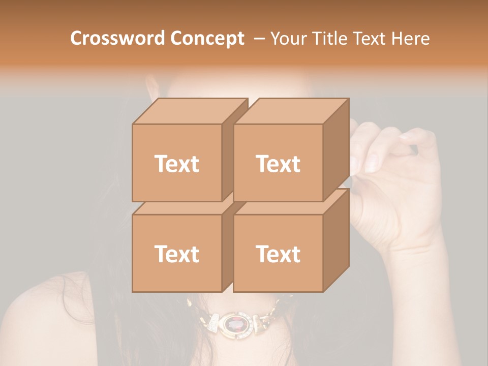 Debts Luck Gamble PowerPoint Template