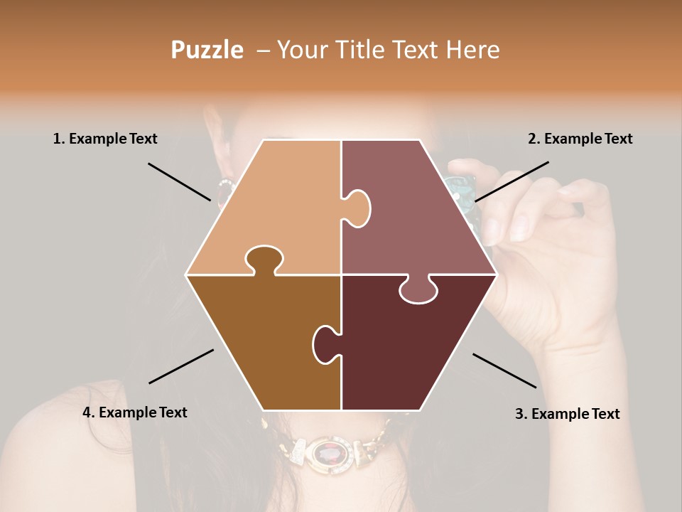 Debts Luck Gamble PowerPoint Template