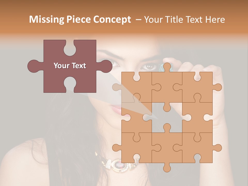 Debts Luck Gamble PowerPoint Template