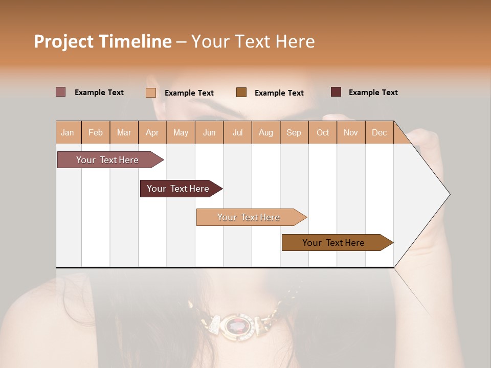 Debts Luck Gamble PowerPoint Template