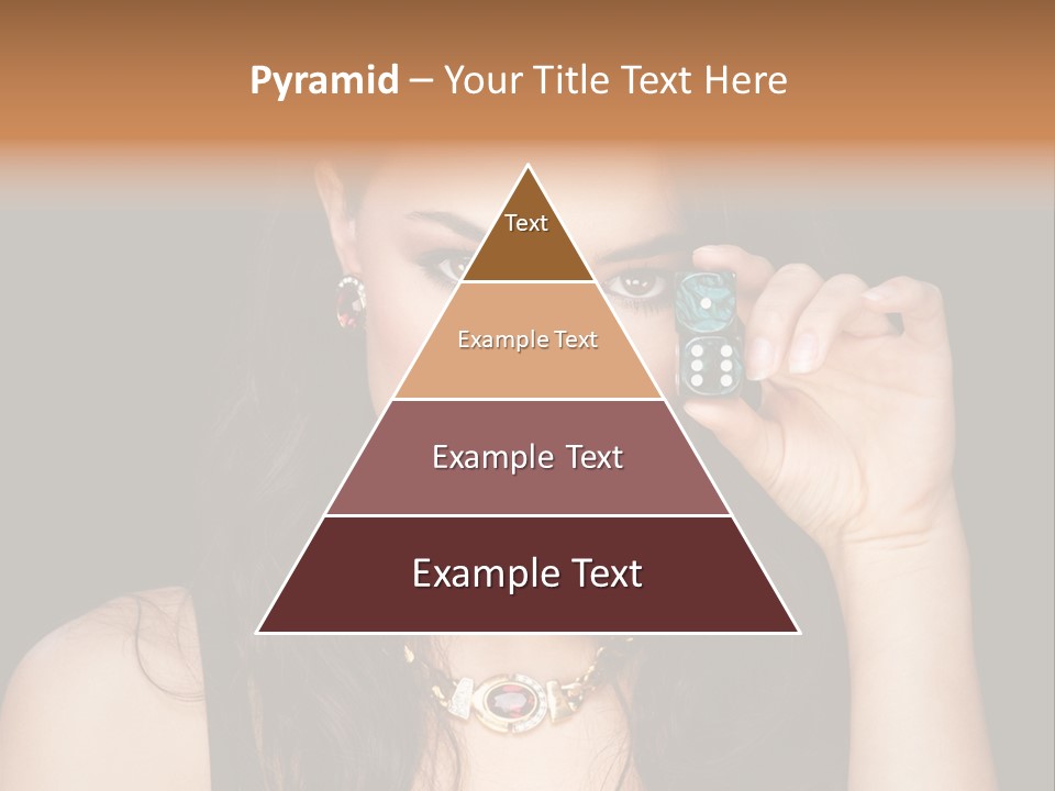 Debts Luck Gamble PowerPoint Template