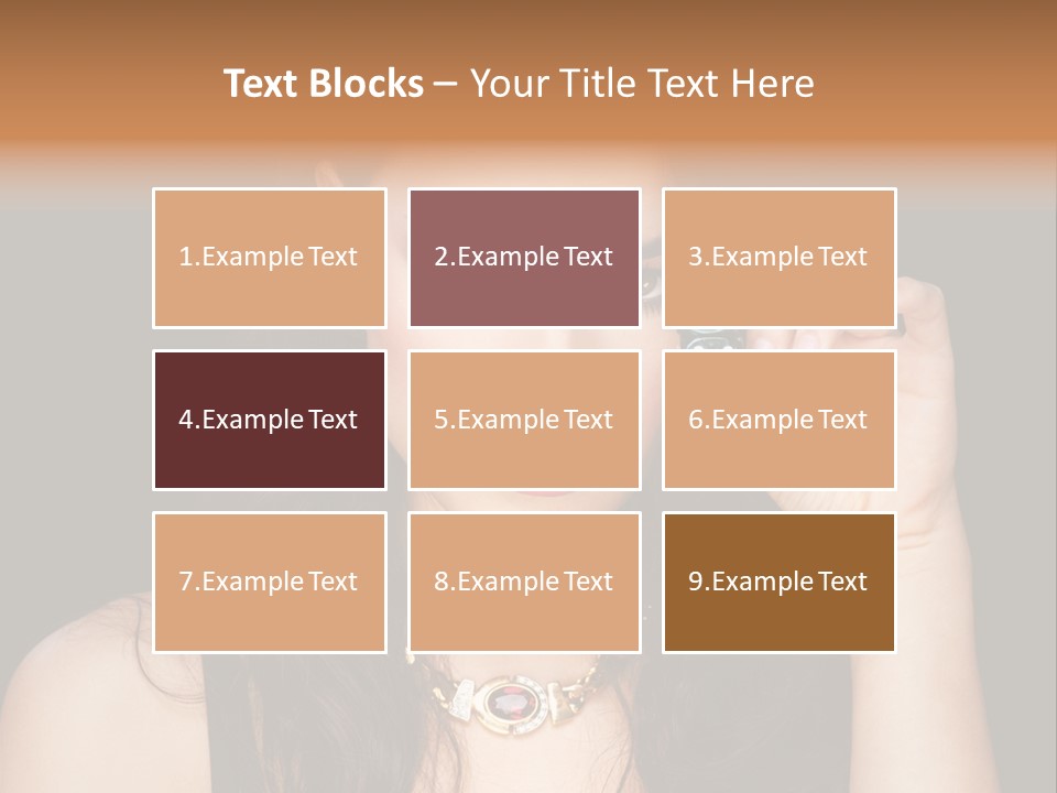 Debts Luck Gamble PowerPoint Template