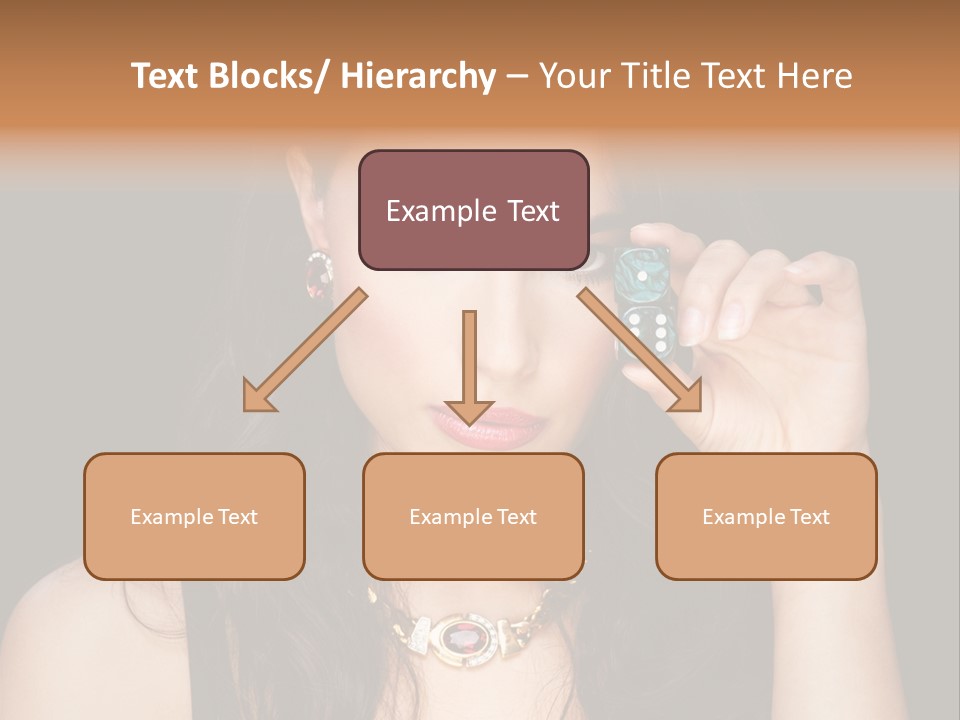 Debts Luck Gamble PowerPoint Template