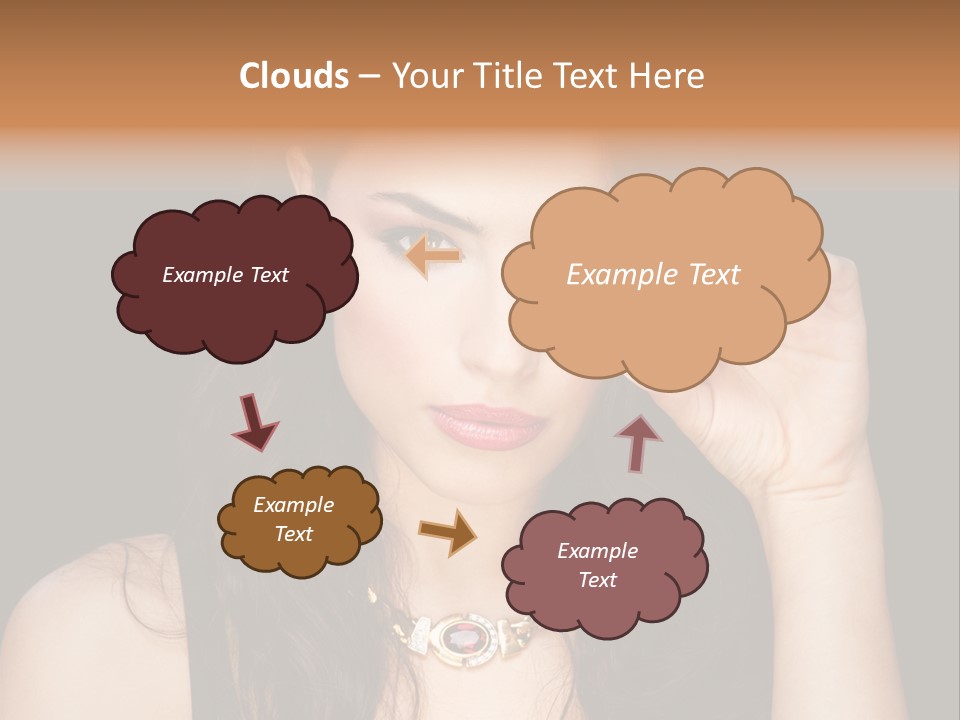 Debts Luck Gamble PowerPoint Template