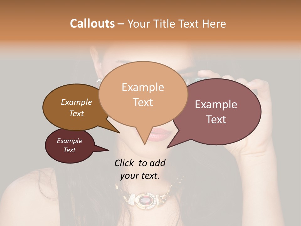 Debts Luck Gamble PowerPoint Template