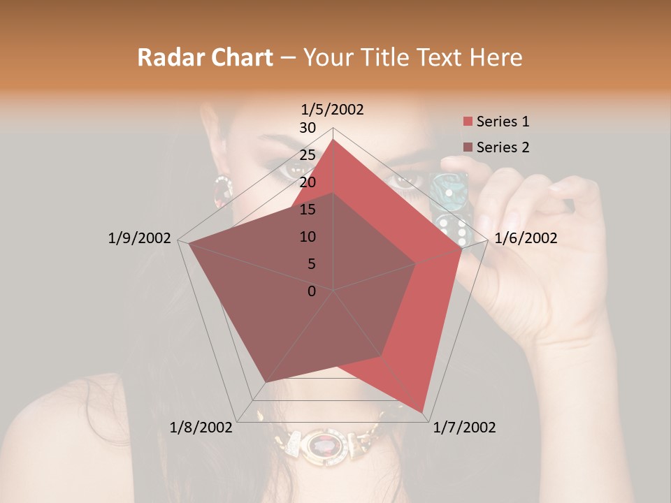 Debts Luck Gamble PowerPoint Template