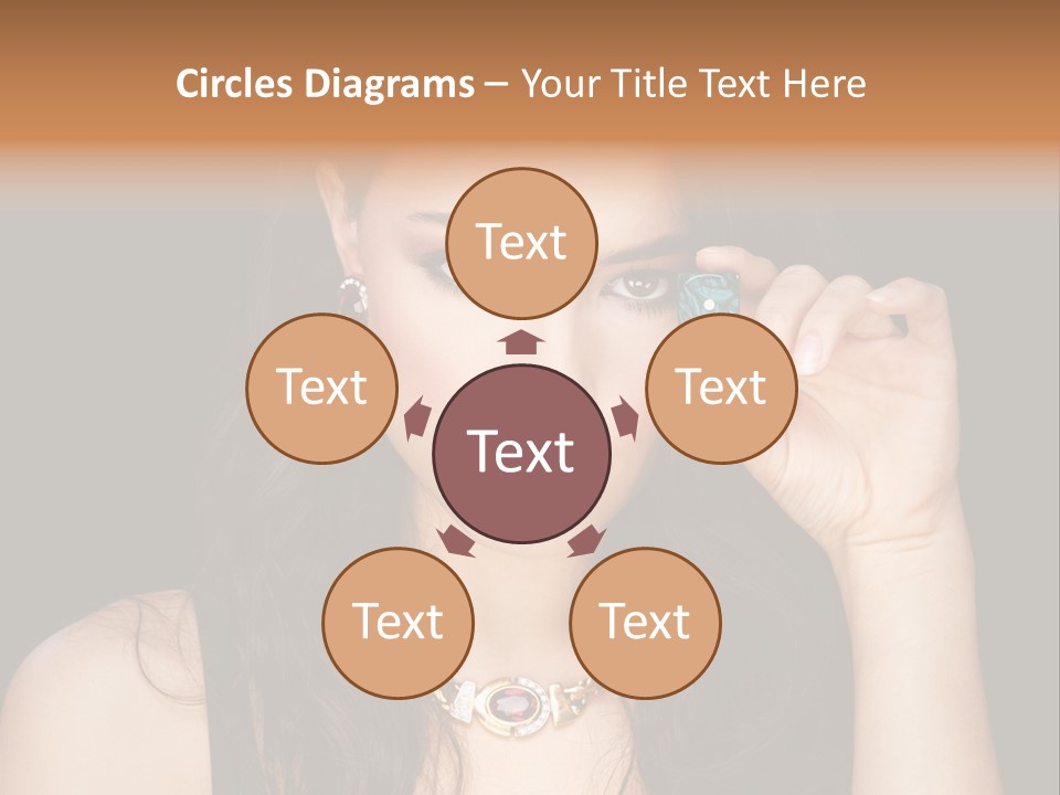 Debts Luck Gamble PowerPoint Template