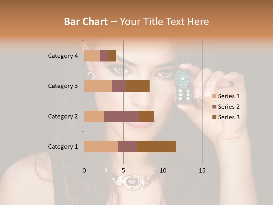 Debts Luck Gamble PowerPoint Template