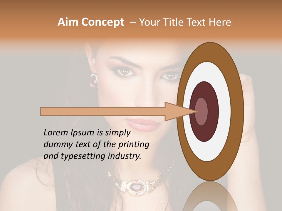 Debts Luck Gamble PowerPoint Template