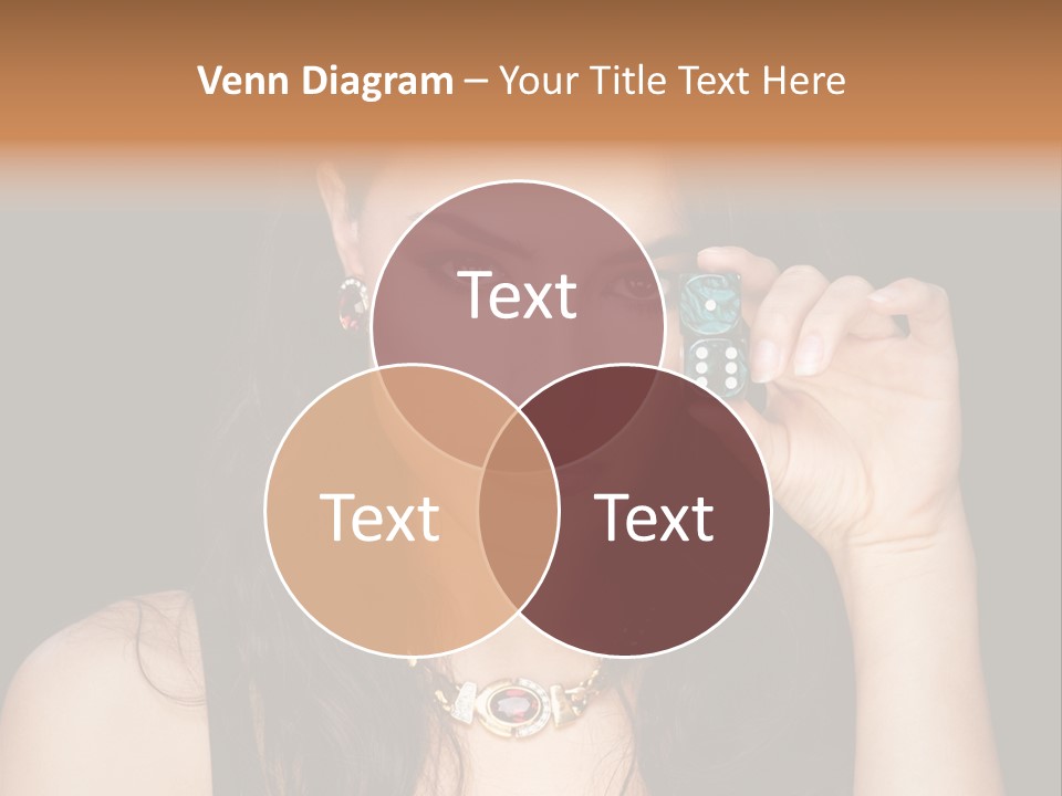 Debts Luck Gamble PowerPoint Template