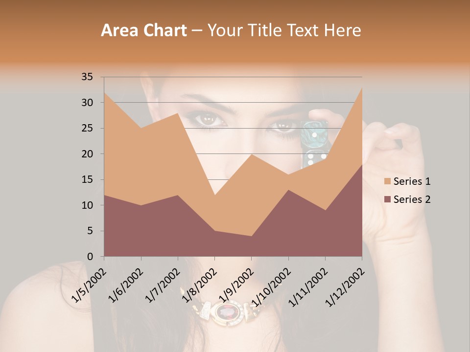 Debts Luck Gamble PowerPoint Template