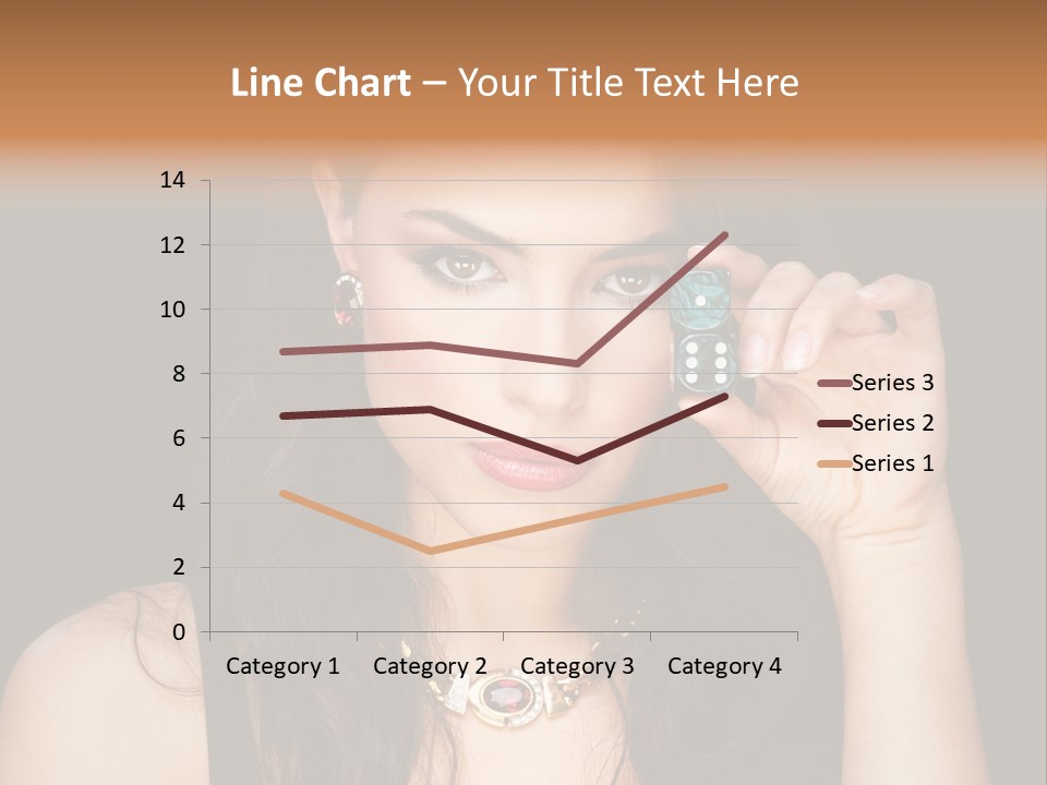 Debts Luck Gamble PowerPoint Template
