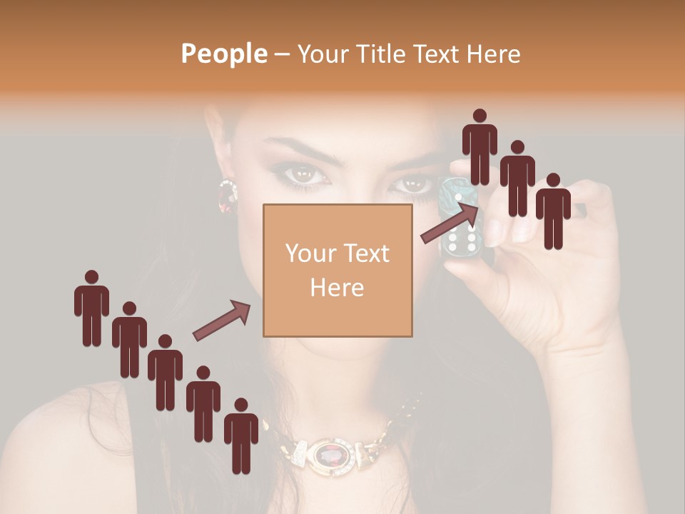 Debts Luck Gamble PowerPoint Template