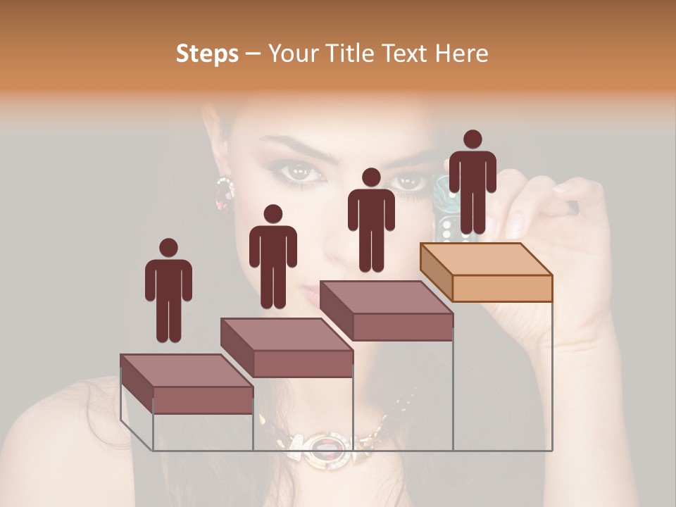 Debts Luck Gamble PowerPoint Template