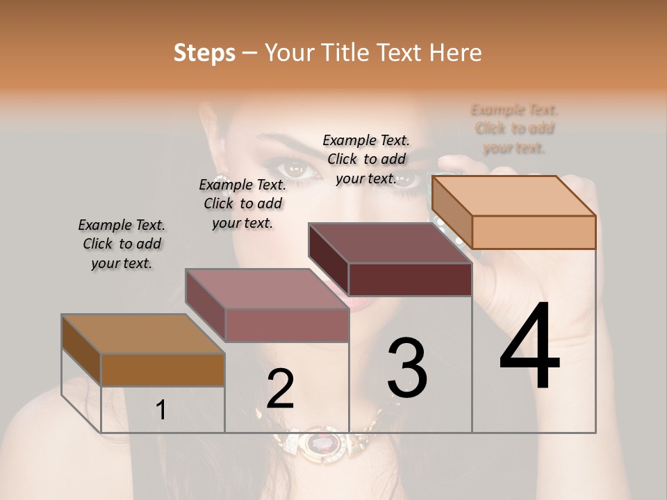 Debts Luck Gamble PowerPoint Template