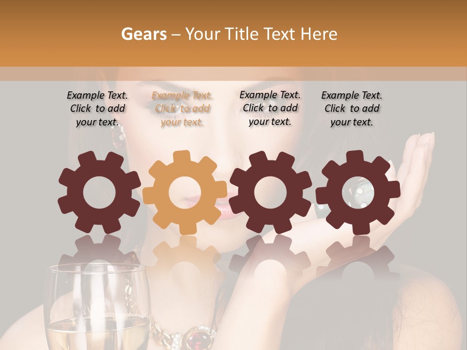 Hits Dice Number PowerPoint Template