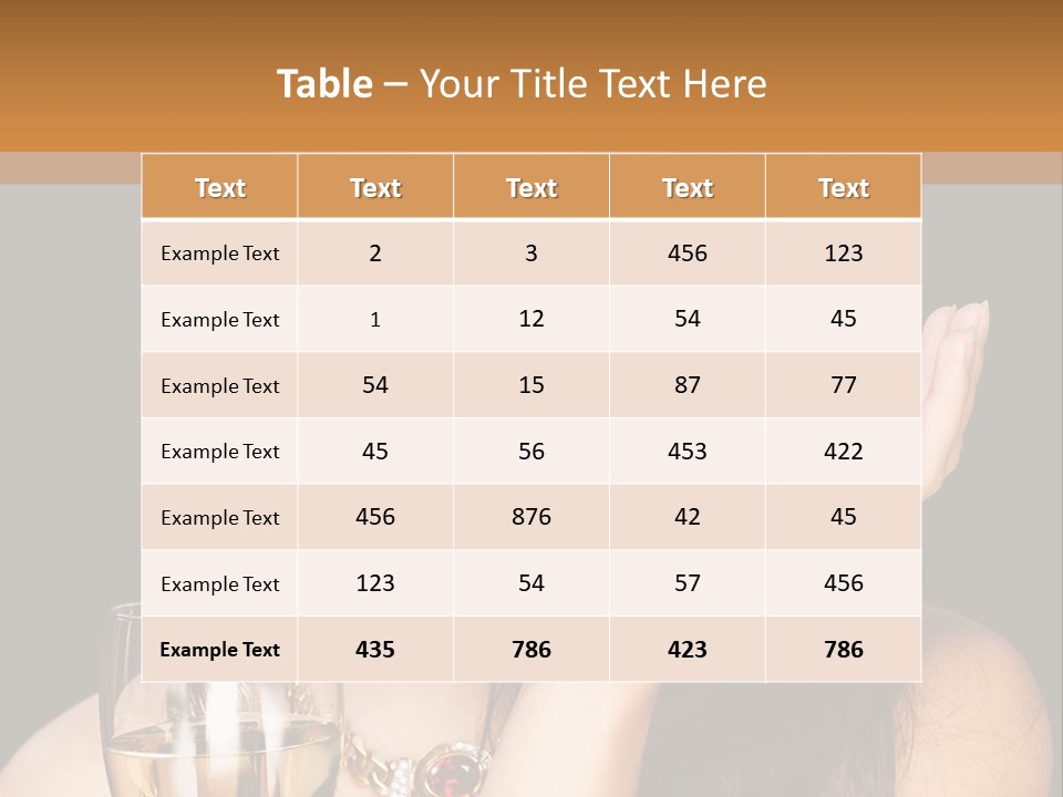 Hits Dice Number PowerPoint Template